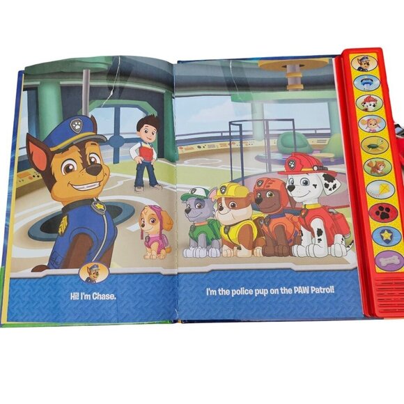 Nickelodeon Paw Patrol Ready To Read With Chase Sound Hardback Book Set - Picture 3 of 8